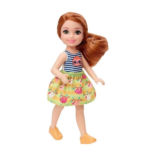 MATTEL GHV66 - Barbie - Chelsea Puppe Mit Faultier Shirt 4 MATTEL GHV66 - Barbie - Chelsea Puppe Mit Faultier Shirt – Bild 2