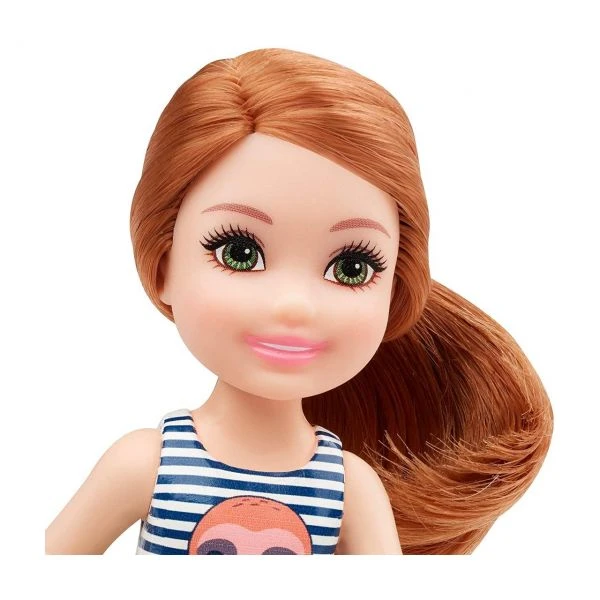 MATTEL GHV66 - Barbie - Chelsea Puppe Mit Faultier Shirt 5 MATTEL GHV66 - Barbie - Chelsea Puppe Mit Faultier Shirt – Bild 3