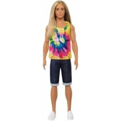 MATTEL GHW66 - Barbie - Fashionistas Ken Puppe (blond) Mit Langen Haaren -Spielzeugparadies 887961804461 1 600x600