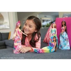 MATTEL GJK13 - Barbie Dreamtopia - Prinzessinnen-Puppe, Blond- Und Lilafarbenes Haar -Spielzeugparadies 887961813036 2 600x600