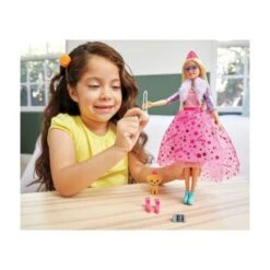 MATTEL GML76 - Barbie - „Prinzessinnen Abenteuer” Barbie Prinzessinnen-Puppe 7 MATTEL GML76 - Barbie - „Prinzessinnen Abenteuer” Barbie Prinzessinnen-Puppe -Spielzeugparadies 887961857597 2 600x600