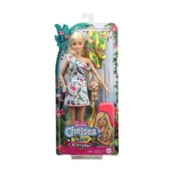 MATTEL GRT87 - Barbie - Dschungelabenteuer Barbie Puppe The Lost Birthday