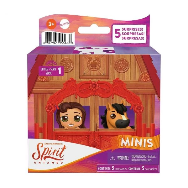 MATTEL GXF86 - Spirit Untamed - Mini-Überraschungs-Spielset Mit Pferdefigur, 1 Stk. 3 MATTEL GXF86 - Spirit Untamed - Mini-Überraschungs-Spielset Mit Pferdefigur, 1 Stk.