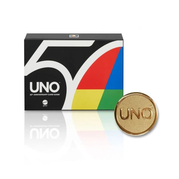 MATTEL GXJ94 - Kartenspiel - UNO 50th Premium Jubiläumsedition 3 MATTEL GXJ94 - Kartenspiel - UNO 50th Premium Jubiläumsedition