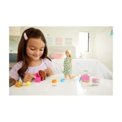 MATTEL GXV75 - Barbie - Hündchenparty Puppe Und Spielset -Spielzeugparadies 887961963274 2 600x600