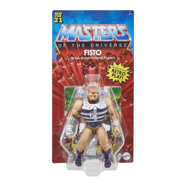 MATTEL GYY25 - Masters Of The Universe Origins - Actionfigur Fisto, 14cm 4 MATTEL GYY25 - Masters Of The Universe Origins - Actionfigur Fisto, 14cm – Bild 2