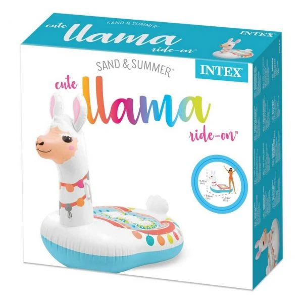 INTEX 57564NP - Schwimmtier - Ride-On Llama "Cute Lama", 135 X 94 X 112 Cm 3 INTEX 57564NP - Schwimmtier - Ride-On Llama "Cute Lama", 135 X 94 X 112 Cm