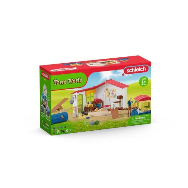 SCHLEICH 42607 - Farm World - Tierhotel 3 SCHLEICH 42607 - Farm World - Tierhotel