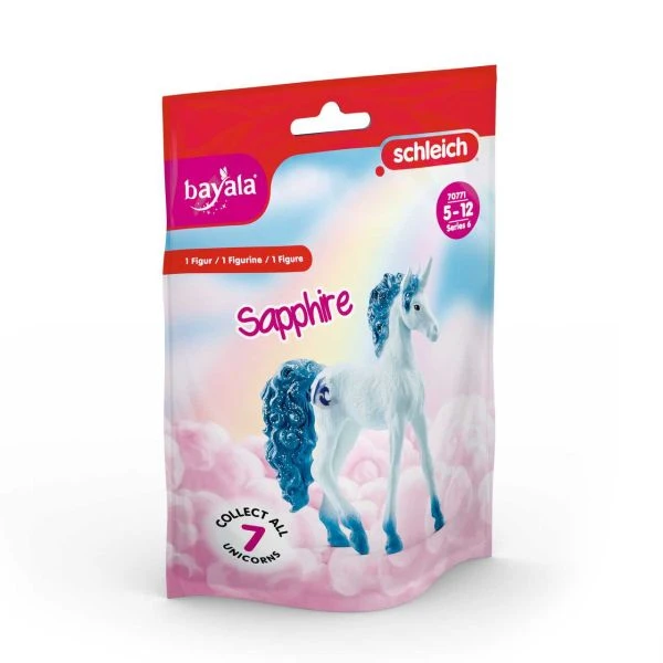 SCHLEICH 70771 - Bayala® - Sammeleinhorn Saphir 4 SCHLEICH 70771 - Bayala® - Sammeleinhorn Saphir – Bild 2
