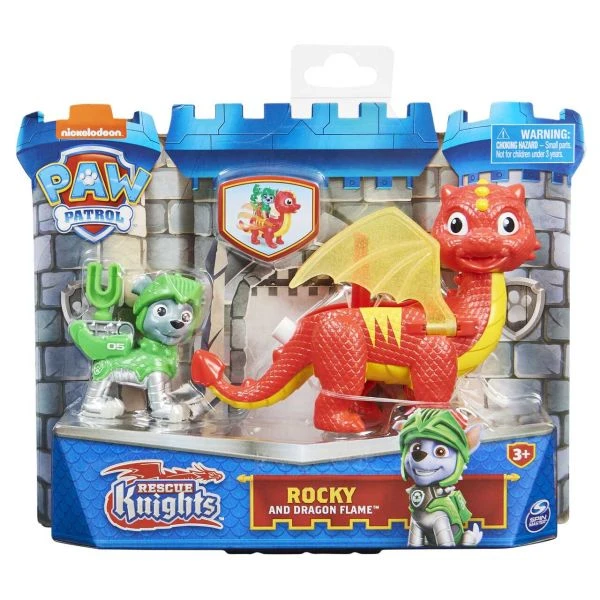 Spin Master 41469 - Paw Patrol Rescue Knights - Hero Figuren Rocky 3 Spin Master 41469 - Paw Patrol Rescue Knights - Hero Figuren Rocky
