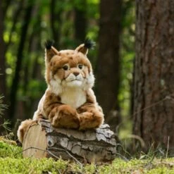 Teddy Hermann 904670 - Kuscheltier - Luchs Liegend, 45cm -Spielzeugparadies teddy hermann 904670 kuscheltier luchs liegend 45cm 1 600x600