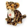 Teddy Hermann 904724 - Kuscheltier - Leopard Sitzend, 27cm