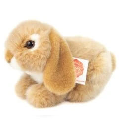 Teddy Hermann 937272 - Kuscheltier - Widderkaninchen Beige, 18cm