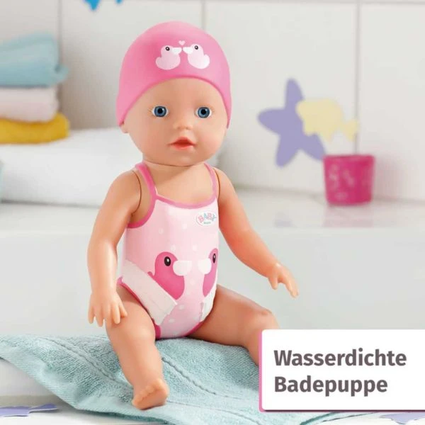 Zapf Creation 835302 - BABY Born® - My First Swim Girl, 30cm 4 Zapf Creation 835302 - BABY Born® - My First Swim Girl, 30cm – Bild 2